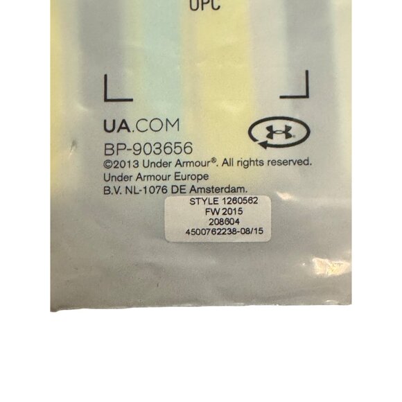 Under Armour Headbands 6 Pack Multi Non-Slip Yellow/Blue/Gray Stretchy Striped - Picture 3 of 7